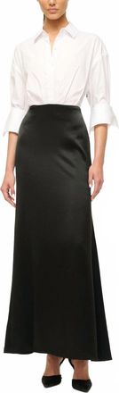 Staud Nile Maxi Dress In Black