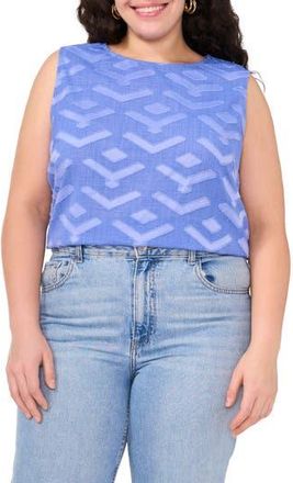 Vince Camuto Sleeveless Top in Serene Sky at Nordstrom Rack, Size 1X