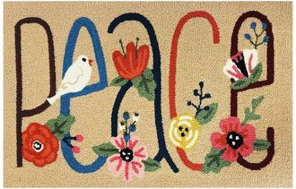 The Rug Market Peace 30X48in Doormat