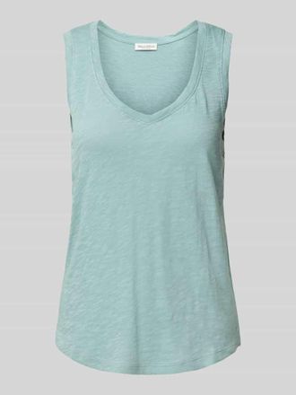 Marc O'Polo Regular Fit Tank Top aus Baumwoll-Slub-Jersey in Mint, Gr&ouml;&szlig;e XS