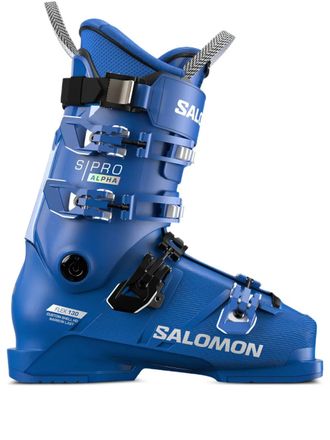 Salomon S/Pro Alpha 130 ski boots - unisex - Plastic/Plastic/Fabric/Aluminium - 27/27.5 - Blue