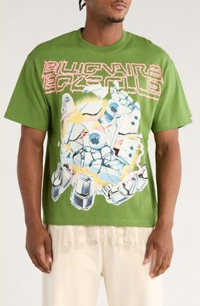 Billionaire Boys Club Abandon Planet Cotton Graphic T-Shirt in Cactus at Nordstrom Rack, Size Xxx-Large