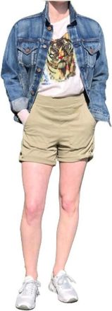Aeronautica Korte Broeken, Dames, Groen, S, Shorts