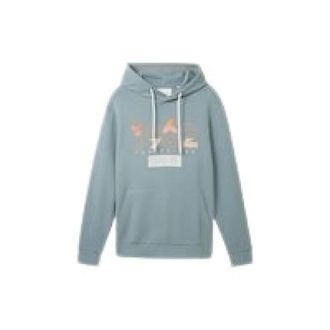 Tom Tailor Heren, Sweatshirts & Hoodies, Blauw, Maat: L