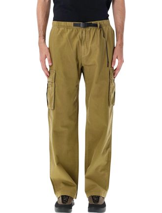 Gramicci Herringbone Cotton Twill Integrated Belt Cargo Pants