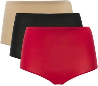 Chantelle Soft Stretch Assorted 3-Pack High Waist Briefs in Multi Color at Nordstrom