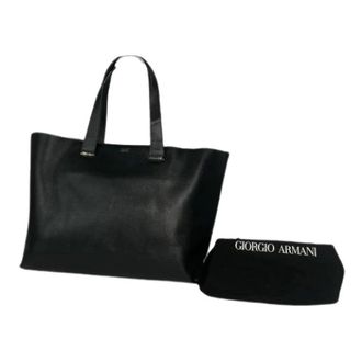 Armani Pre-owned Vintage Shopper Bag - Pre-owned - Mujer - Negro - ONE SIZE
