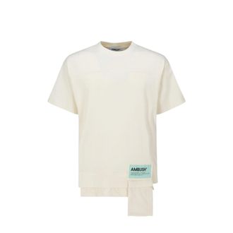 AMBUSH T-Shirts, male, Beige, Size: M T-Shirts from $160.00