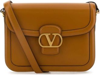 Valentino Garavani Brown 9TO5 Crossbody Bag