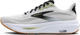 Brooks Mens Ghost 17 Running Shoes In White/black/tea