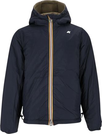 K-Way Jack Spacer Reversible Quilted Hooded Jacket