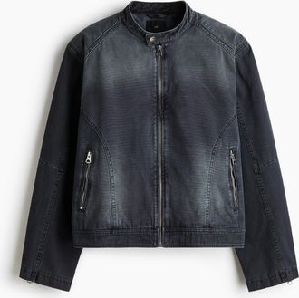 H&M Racerjacke - Grau