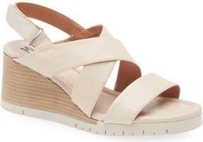 Miz Mooz Morgana Wedge Sandal in Cream at Nordstrom Rack, Size 9.5-10Us / 41Eu