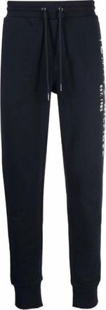 Tommy Hilfiger Logo Blauwe Joggingbroek - Heren - Sweatpants - Blauw - XL - Katoen - Broeken