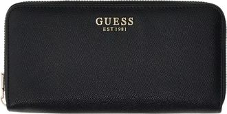 Guess Accessoires, Dames, Zwart, ONE Size, Leer, Amorette SLG Lrg Zip Around