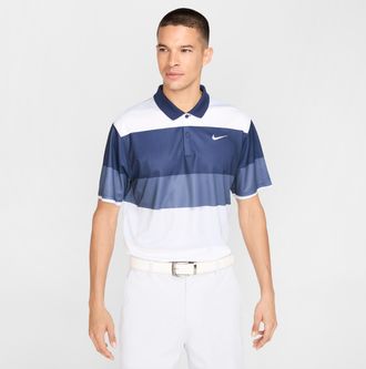 Nike Mens Victory+ Dri-FIT Golf Polo in Blue | FZ7448-410