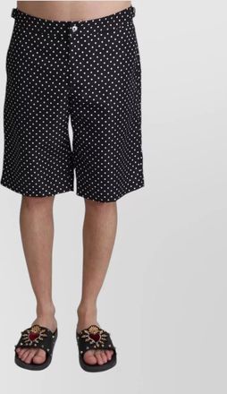 Dolce & Gabbana polka-dot swim shorts