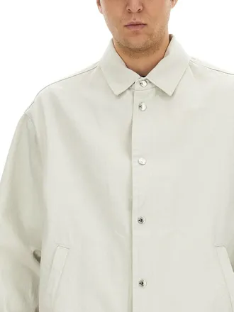 Dsquared2 100% Cotton Overshirt - Ivory