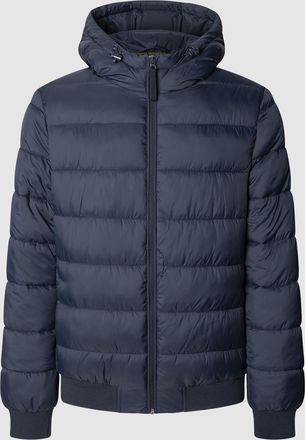 Pepe Jeans London Steppjacke PEPE JEANS PUFFER HOOD, Herren, Gr. L, blau (dulwich blau), Web, Obermaterial: 100% Polyamid, unifarben, regular fit, Rippb&uuml;ndchen, Jacken 