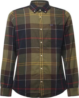 Barbour Glendale Tailored Shirt - Heren - Casual Overhemden - Veelkleurig - S - Katoen - Overhemden