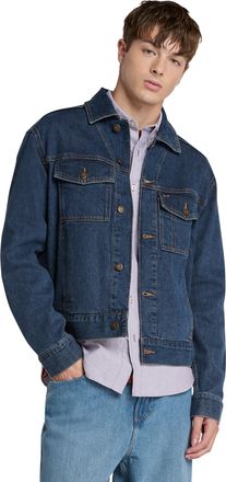 Timberland Mens Denim Jacket - Blue - Size X-Large