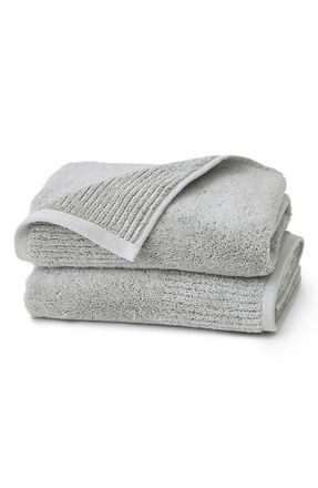 Boll & Branch Set of 2 Ultraplush Organic Cotton Hand Towels in Shore at Nordstrom