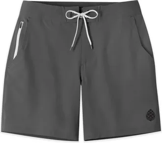 Stio | Mens CFS Board Short - 7.5, Size 28 in Magnet Grey