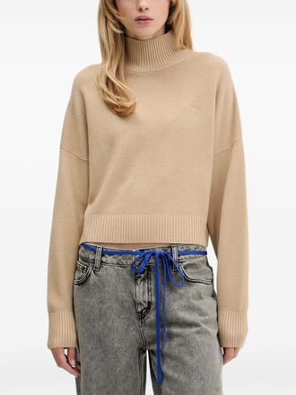 HUGO BOSS Maglione a collo alto - Toni neutri