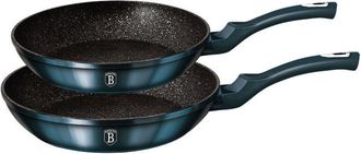 Berlinger Haus Juego De 2 Sartenes Con Revestimiento De Granito 22/26cm Berlinger Haus Aquamarine Bh-1883f