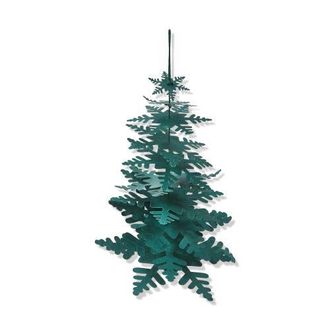 Tag Dark Green Paper Snowflake Tree Holiday Decor Sculpture at Nordstrom