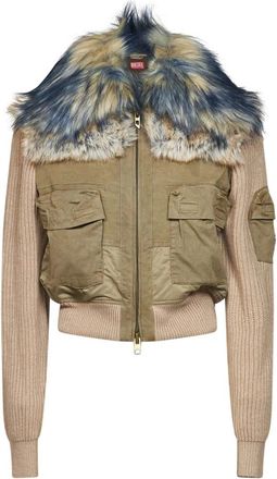 Diesel Donna, Giacche, Verde, S, new
