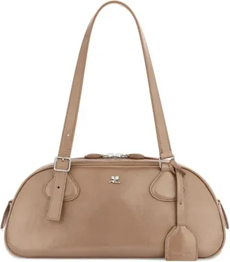 Courr&egrave;ges Bags.. - Dames - Schoudertassen - Bruin - ONE Size - Leer - Tassen