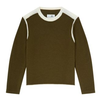 Maison Margiela Maglieria Sweater - - Knitwear - Uomo - Marrone - M