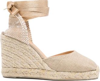 Castaner Carina Tie-fastening Wedge Espadrilles