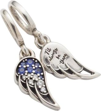 Pandora Pendente Ali DAngelo Divisibile - Dames - Oorbellen - Blauw - ONE Size - Accessoires