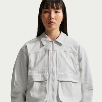 Nike Womens Nike ACG Smith Summit UV-Resistant Jacket in Grey | HV0583-025