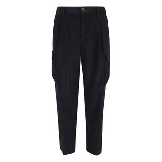 Herno Pantalones Rectos - Trousers - Hombre - Azul - XL