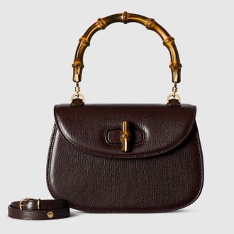 Gucci Bamboo 1947 Small Bag, Brown, Leather