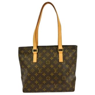 Louis Vuitton Pre-owned Tote Bags, female, Brown, Size: ONE SIZE Pre-owned Vintage Canvas Tote Bag