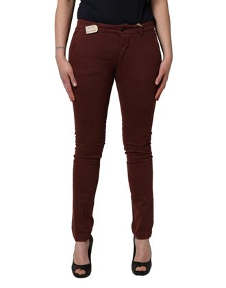 Roy Rogers Mid Waisted Slim Fit blue Trouser Womens Jeans (Pre-Owned)