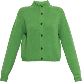 Lisa Yang Zirelle Cashmere Vest - Dames - Cashmere truien - Groen - S - Kasjmier - Truien & Vesten