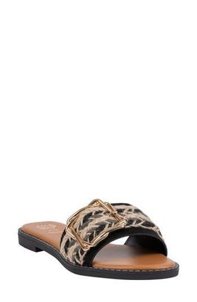 Good Choice Shoes Devon Slide Sandal in Black at Nordstrom Rack, Size 6.5