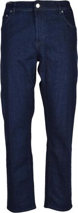Pantaloni Torino Reggae Tapered Denim Jeans With Stretch Cotton Blend