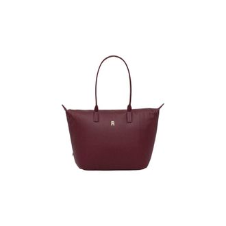 Tommy Hilfiger Bordeaux Recycled Polyester Womens Handbag