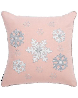Safavieh Sunderland Snowflake Pillow
