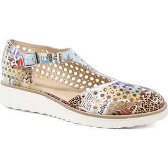 Django & Juliette Offhand Mary Jane in Collage Print Patent Leather at Nordstrom, Size 37