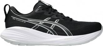 Asics MenS Gel Cumulus 27 Shoe In Black/concrete