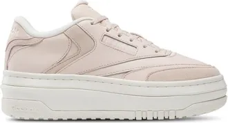 Reebok Womens Club C Extra - Shoes Chalk/Bleached Peach/Chalk Size 10.0