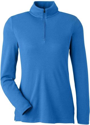 Devon & Jones Womens New Classics Performance Quarter-Zip Pullover
