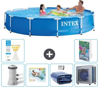 Intex Piscina Con Estructura Redonda - 366x76 Cm - 7-piezas S286